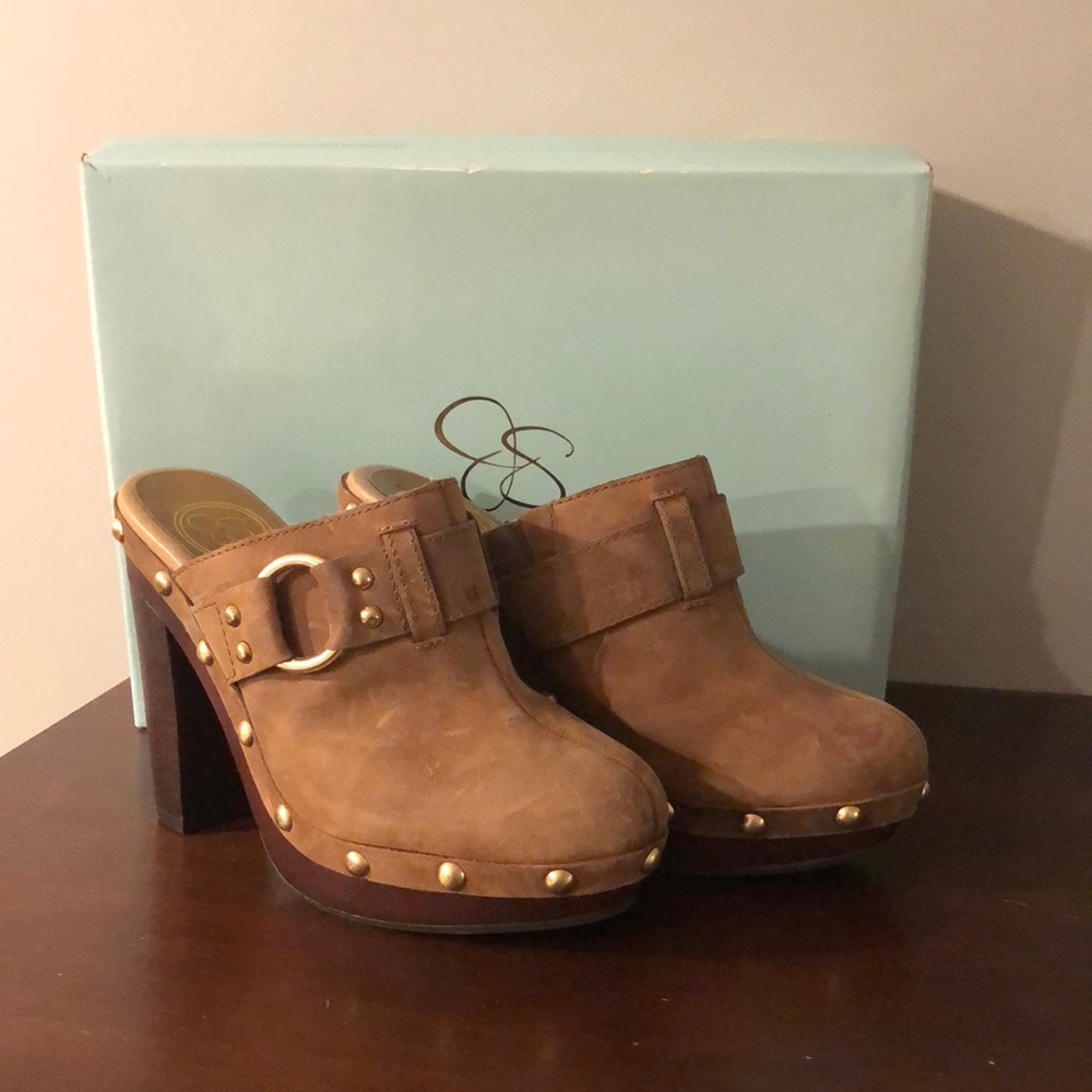 Jessica Simpson Clog Heals